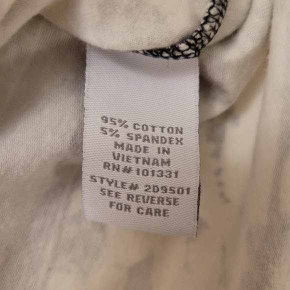 HP🎉 S Charlotte Russe - Bodycon printed dress b&w - Picture 14 of 14